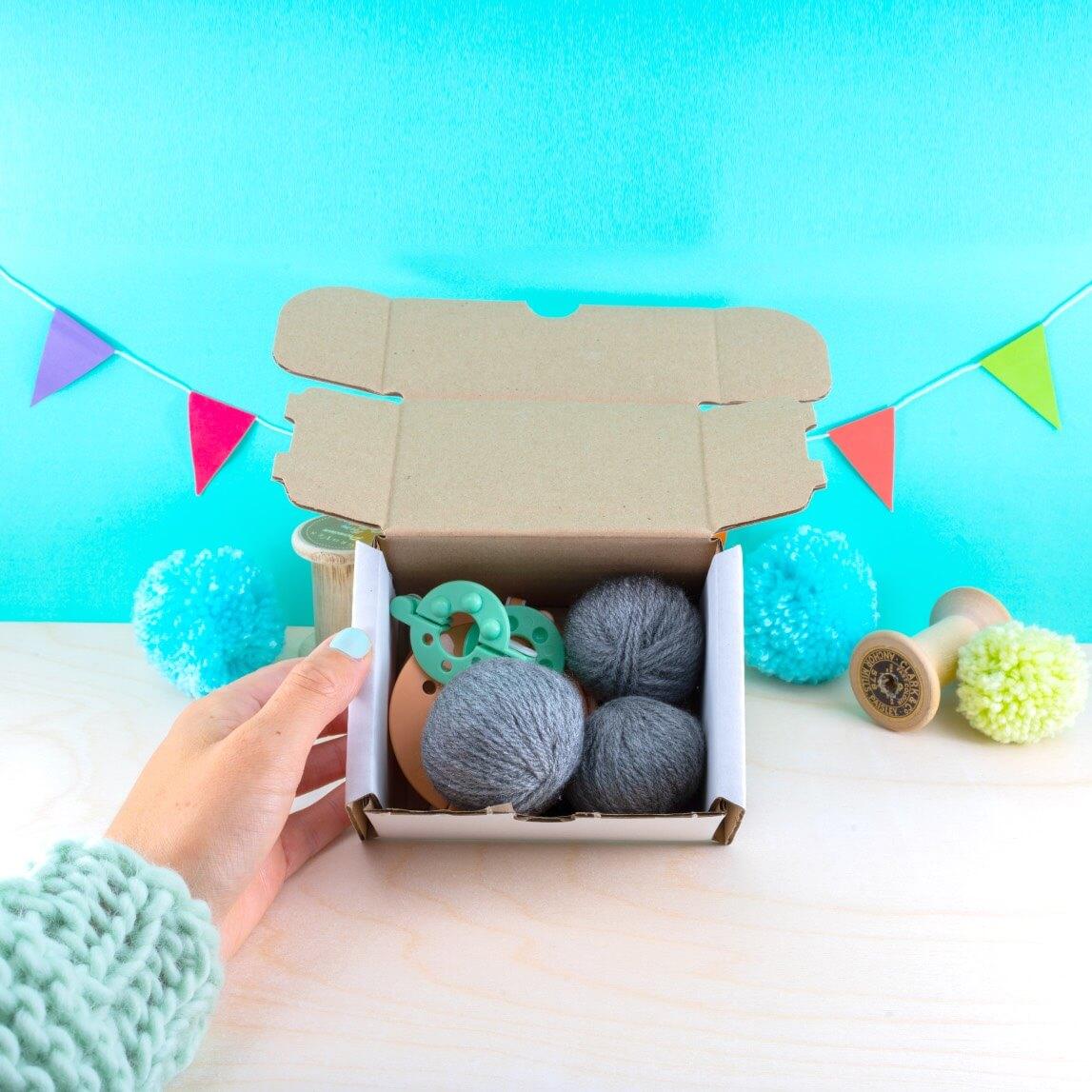 Pom Pom Koala Craft Kit Make a Pom Pom Koala Pom Stitch Tassel