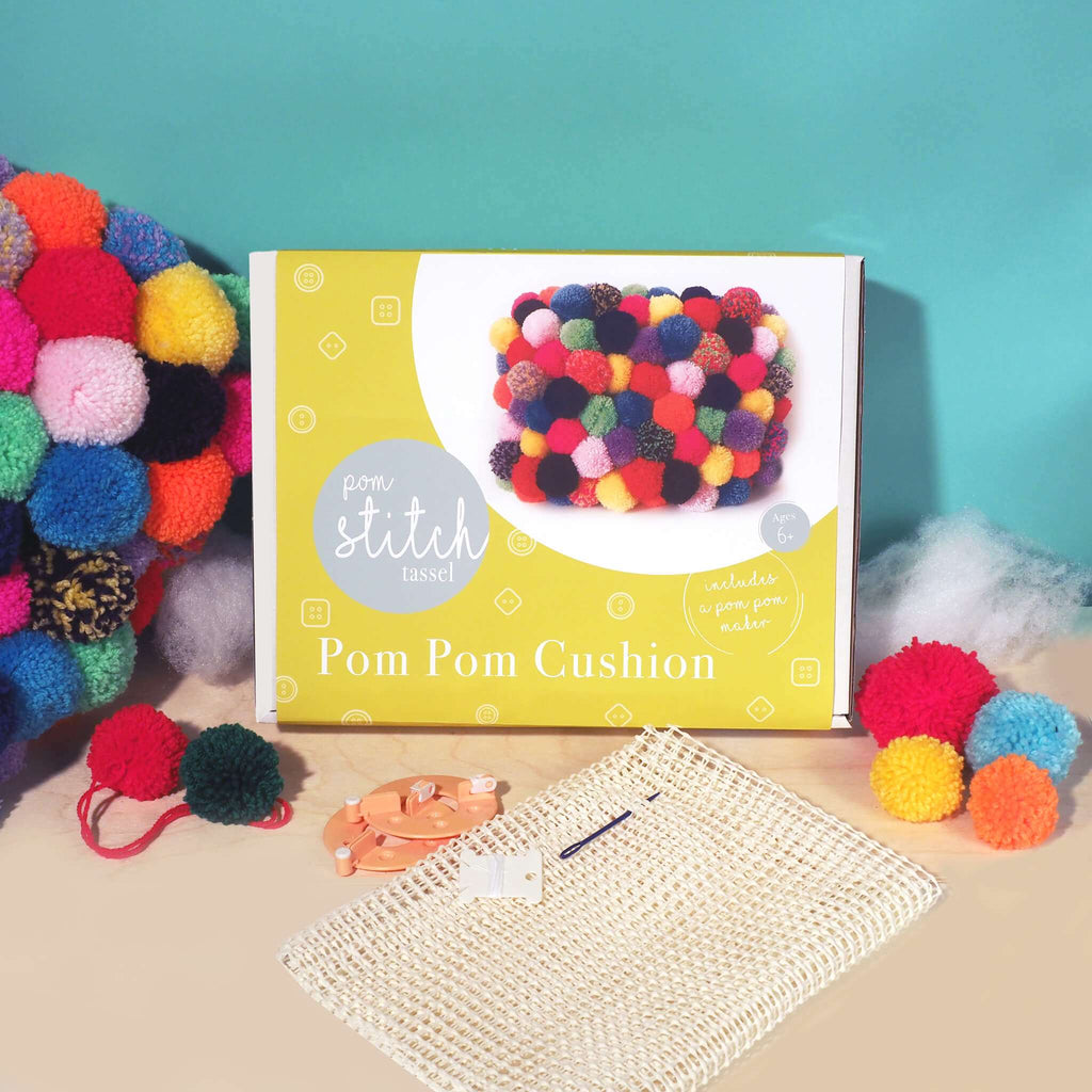 Pom Pom Cushion Kit without wool