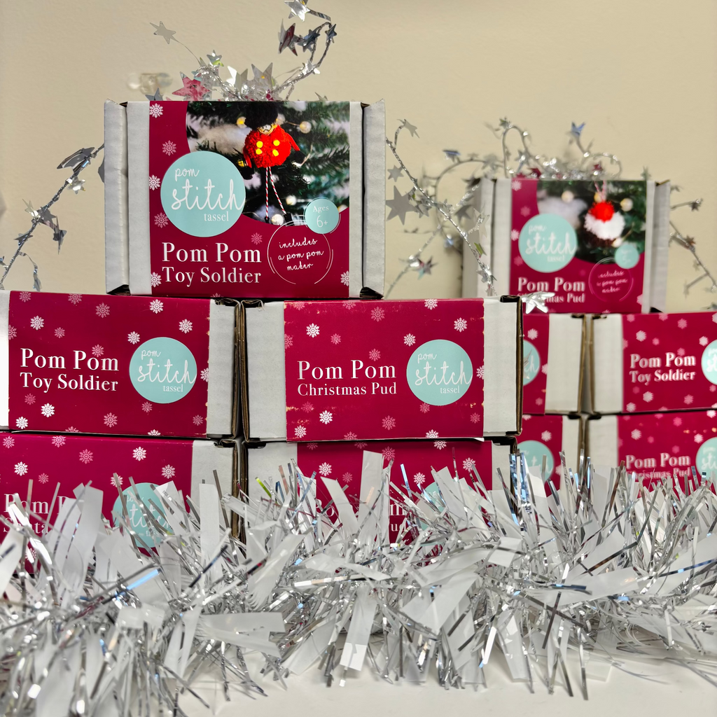 Christmas kits and tinsel