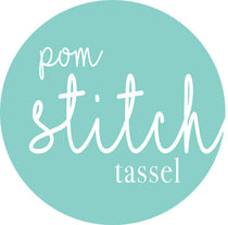 Pom Stitch Tassel Logo