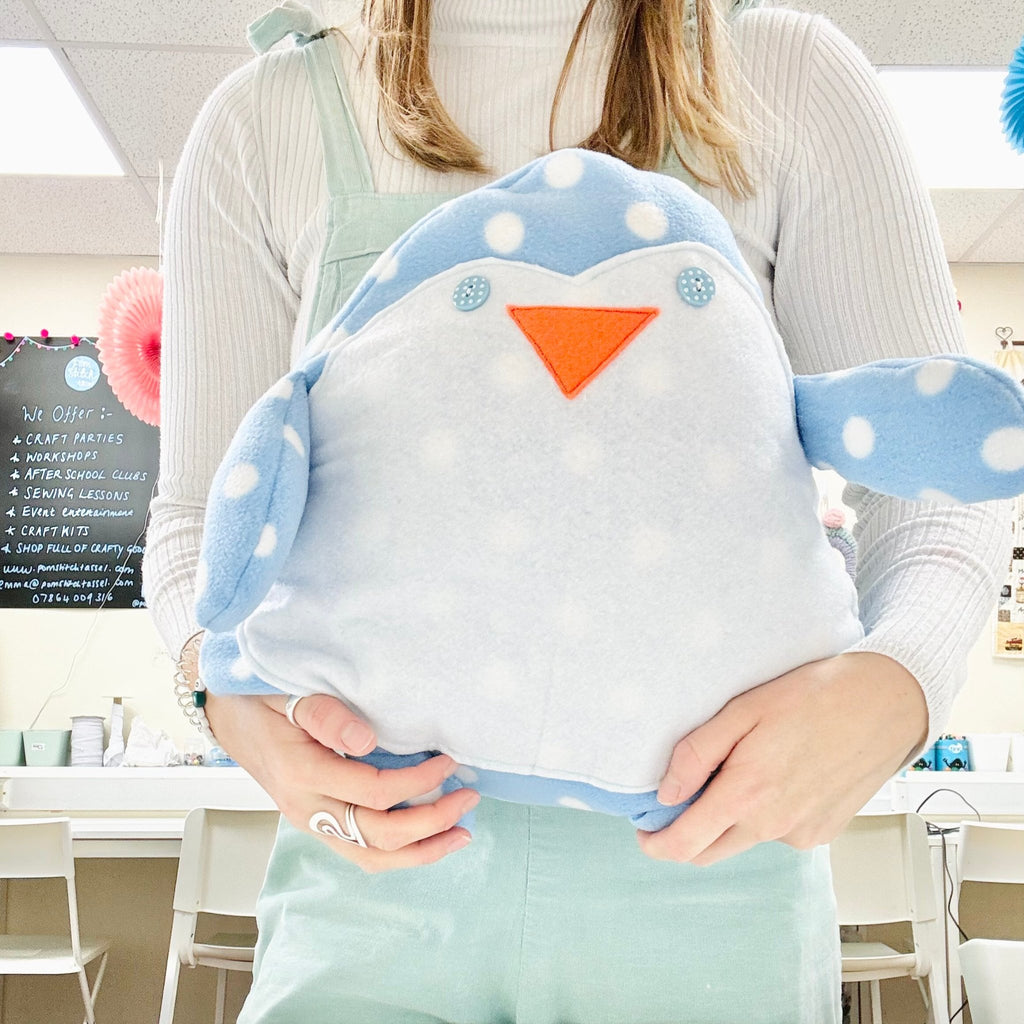 penguin hot water bottle - sew your own hot water bottle cover