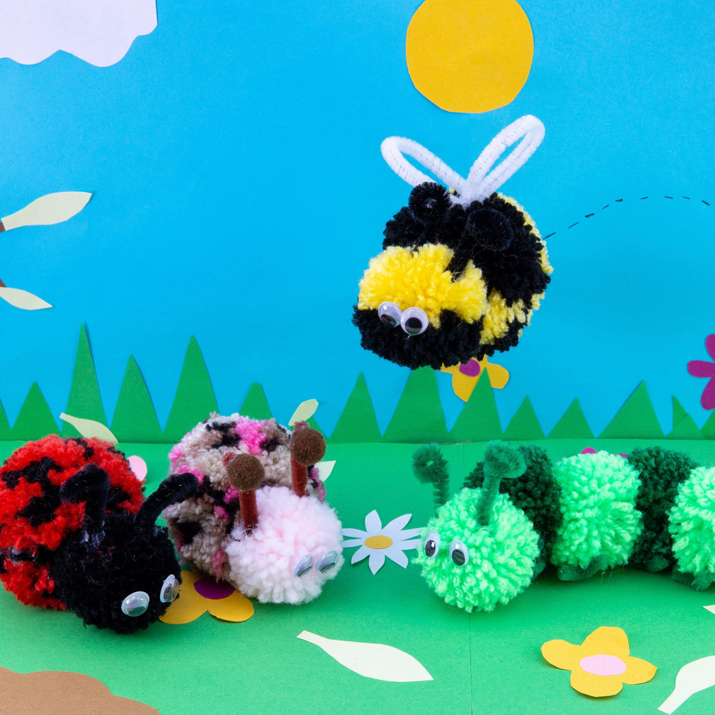 Bug Friends Craft Kit - Pom Stitch Tassel