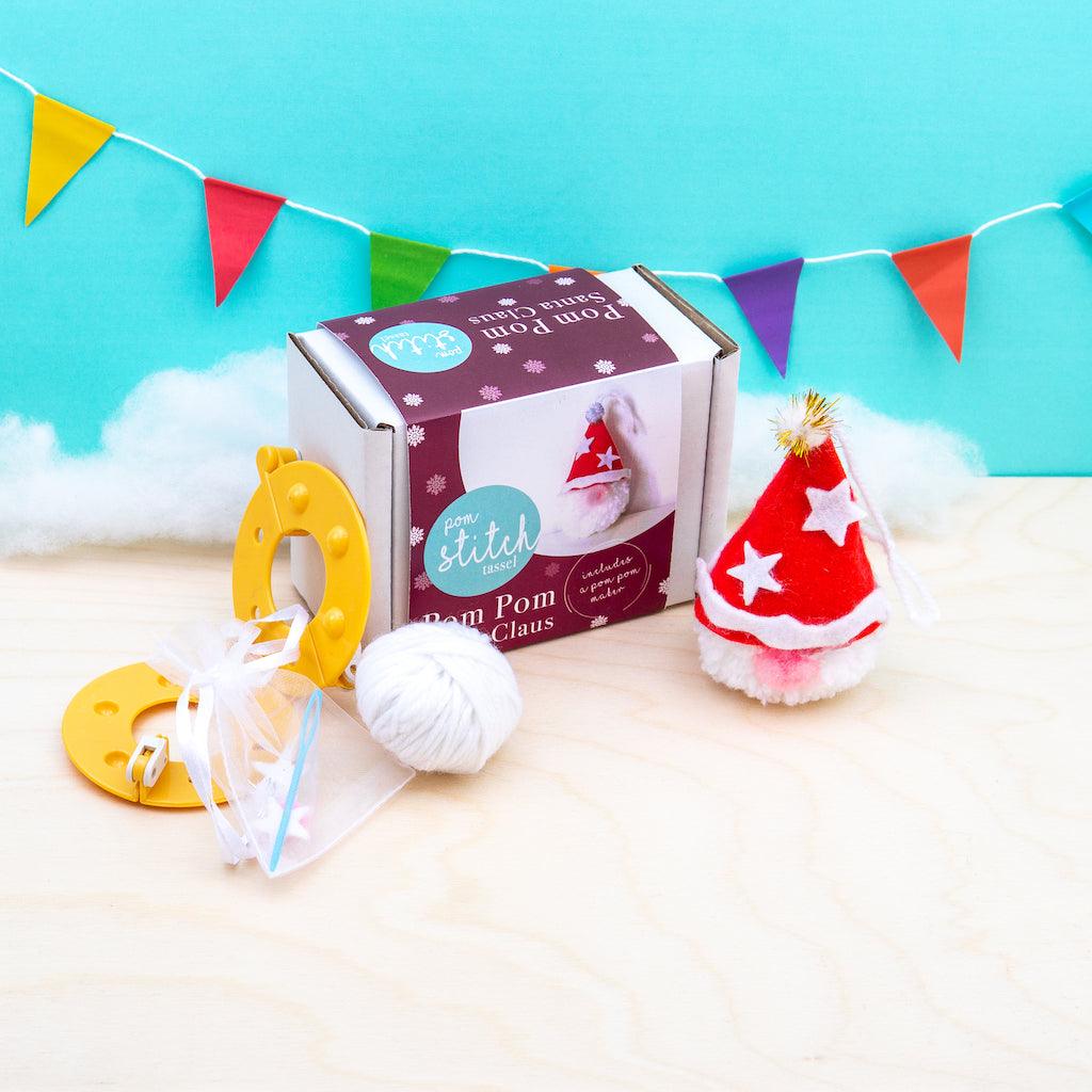 Pom Pom Santa Craft Kit - Pom Stitch Tassel