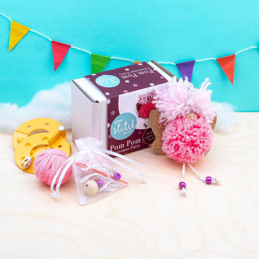 Pom Pom Fairy Craft Kit - Pom Stitch Tassel
