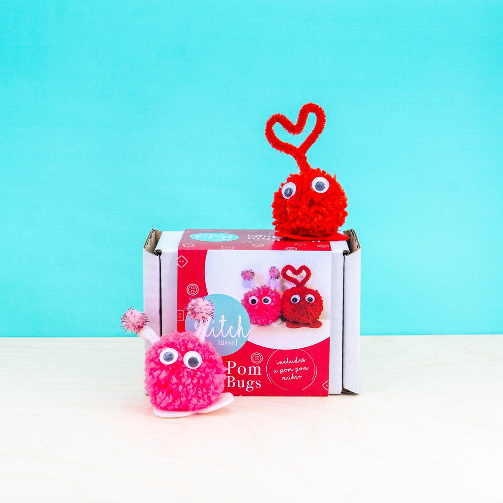 Love Bugs Craft Kit - Pom Stitch Tassel