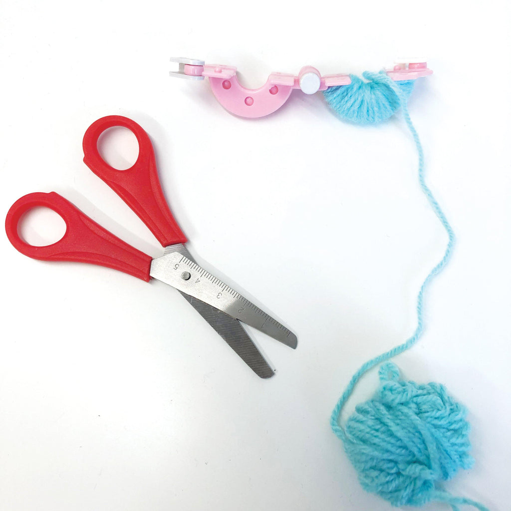 Children’s Craft Scissors - Right & Left Handed - Pom Stitch Tassel