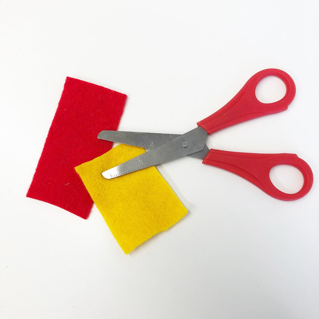 Children’s Craft Scissors - Right & Left Handed - Pom Stitch Tassel